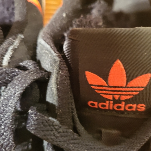 NWOT Adidas EE1478 Continental 80 Black/Orange Mens 9.5 Suede Shoes 789002 - Picture 5 of 13